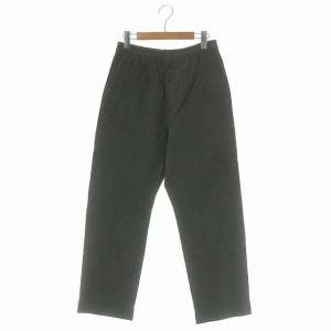 21SS リネン混イージーパンツ テーパード 2 カーキ