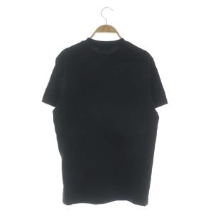 PRADA 21SS ロゴTシャツ 半袖 コットン S 黒 ブラック UJN556