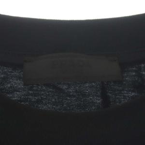 PRADA 21SS ロゴTシャツ 半袖 コットン S 黒 ブラック UJN556