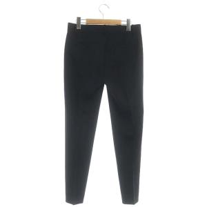 Theory TAILOR TESTRA 2B テーパードパンツ センタープレス ジッパーフライ 0 ブラック