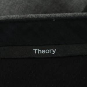 Theory LIGHT SAXONY TREECA3 テーパードパンツ スラックス ウール 2 グレー