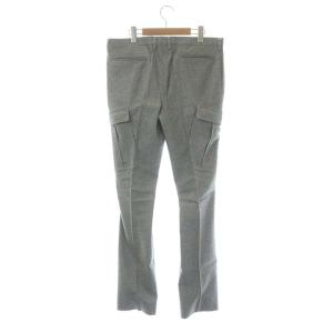 junhashimoto ウール カーゴパンツ ヘリンボーン 4 グレー