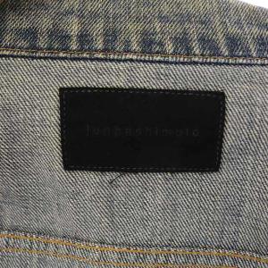 junhashimoto INNER DENIM JACKET Gジャン 長袖 ステンカラー 薄手 3 インディゴブルー