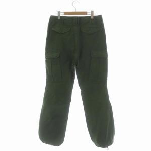 junhashimoto LOW ARMY PANTS カーゴパンツ ワーク 4 緑 カーキグリーン