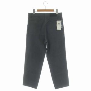 Salvatore Ferragamo ウールコットンテーパードパンツ ジッパーフライ 48 グレー