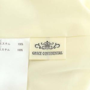 GRACE CONTINENTAL 22SS マルチストライププリントワンピース フレア ロング ノースリーブ 36 マルチカラー