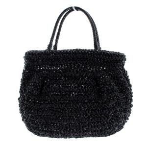 ANTEPRIMA ハンドバッグ ワイヤー リボン ブラック