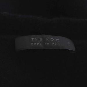 The Row ウールカシミヤディープVネックニット プルオーバー 長袖 S 黒