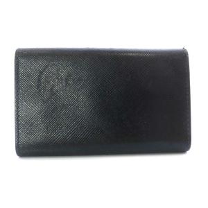 PRADA キーケース 6連 ロゴプレート サフィアーノレザー NERO 黒 ブラック 2M0025
