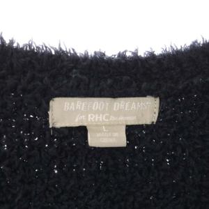 BAREFOOT DREAMS for RHC Ron Herman ニット カーディガン 長袖 Vネック L ネイビー