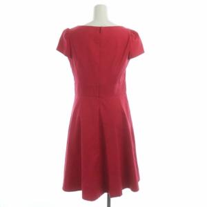 M'S GRACY フレンチスリーブ ワンピース フレア 膝丈 38 ピンク