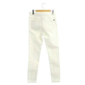 BORDERS at BALCONY 20SS セーラーデニム パンツ スキニー ストレッチ 38 白 ホワイト