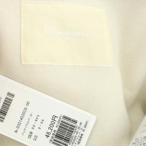 Diagram GRACE CONTINENTAL 21AW バックフリルパーカー ジップアップ アウター ロング 袖フェイクファー 36 キナリ