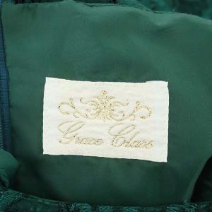 Grace Class 18AW レースミッドドレス ワンピース ロング ノースリーブ 36 グリーン