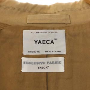 YAECA SOUTIEN COLLAR COAT STANDARD S ベージュ