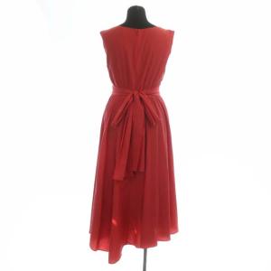 Diagram GRACE CONTINENTAL ラップシャツドレス ワンピース ロング リボン 38 レッド