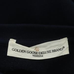 GOLDEN GOOSE ドゥーズィエムクラス取扱い	トレーナー  ロゴ スウェット  長袖 ネイビー 紺
