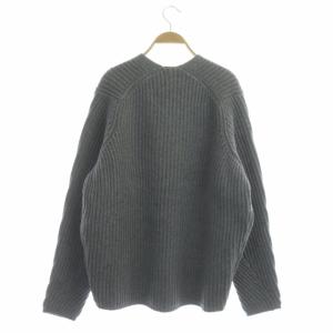 Acne Studios Vネックニット セーター プルオーバー 長袖 S グレー