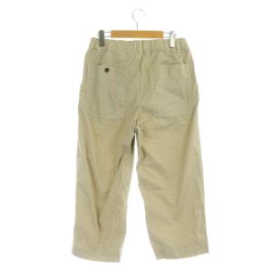 MHL. テーパードパンツ イージー クロップド コットン 2 ベージュ