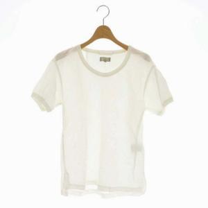 カットソー Tシャツ 半袖 クルーネック 1 白 ホワイト