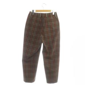 Martin Margiela 6 MM6 クレイジーパターンチェックパンツ ワイド ボタンフライ 40 マルチカラー S52KA0206