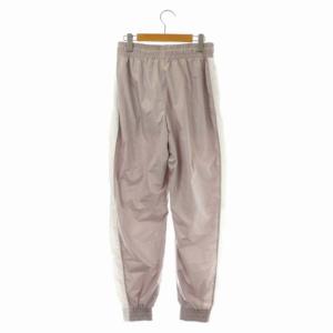 New Balance NB Athletics パイピング ウーブンパンツ ジョガー S ピンク ホワイト WP11505