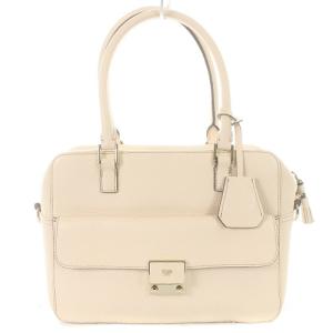 ANYA HINDMARCH スモールカーカー ショルダーバッグ 2way レザー べージュ