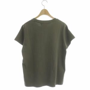 REMI RELIEF L'Appartement取り扱い Compact T-sh Tシャツ カットソー 半袖 無地 コットン F カーキブラウン