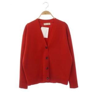 ebure Silk Cotton Knit V Neck Cardigan 
