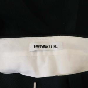 EVERYDAY I LIKE 21AW Slim Flare パンツ スラックス 38 グリーン