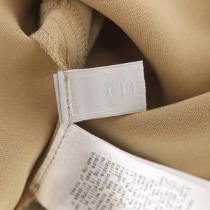 CELFORD フレアブラウス 五分袖 36 ベージュ