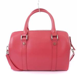 agnes b. ボストンバッグ ハンドバッグ ショルダーバッグ 2WAY ピンク