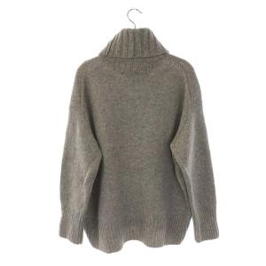 GALERIE VIE 20AW ニット ファインウール セーター 長袖 プルオーバー タートルネック 1 グレー