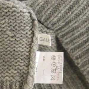GALERIE VIE 20AW ニット ファインウール セーター 長袖 プルオーバー タートルネック 1 グレー