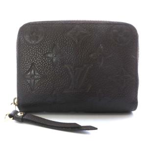 M60553 モノグラム アンプラント ジッピーコインパース コインケース レザー ダークブラウン 