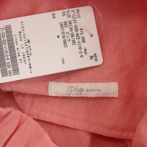 Plage 21SS Linen Wide ワイドパンツ リネン 38 ピンク