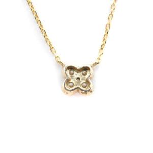 VENDOME AOYAMA ネックレス K18 0.12ct イエローゴールド