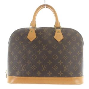 LOUIS VUITTON M51130 モノグラム アルマ ハンドバッグ ブラウン 