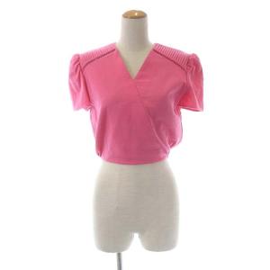 BORDERS at BALCONY RESORT COVER TOP RESORT TIERED SKIRT セットアップ ピンク