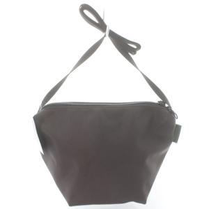 Hervé Chapelier 22年製 舟形 ショルダーバッグ ミニ ナイロン ブラウン 2885N