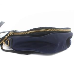 MARC JACOBS トゥルーパー ノマド  ナイロン ショルダーバッグ ロゴ ネイビー