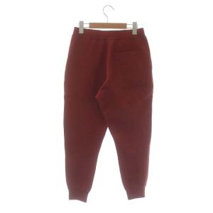 Drawer 16Gダブルフェイスリブパンツ テーパード イージー 1 赤 レッド