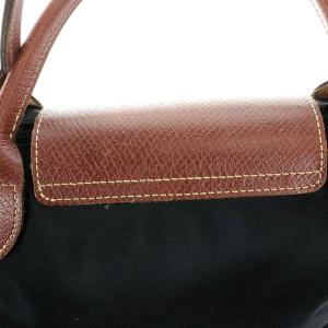 Longchamp ル プリアージュ トートバッグ S ナイロン レザー ブラック