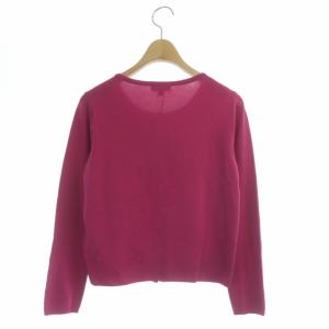 TOCCA カーディガン ニット 長袖 クルーネック M ピンク