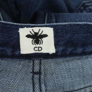 Christian Dior 8E22455A1319 CD マリア グラツィア デニムパンツ カットオフ I40 青