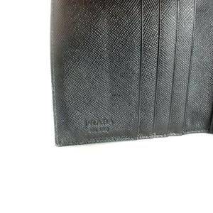 PRADA 財布 二つ折り ナイロン ブラック M523