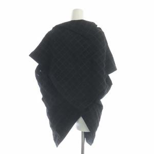 ISSEY MIYAKE IM82FJ538 18SS 変形トップス ウインドウペン 2 黒