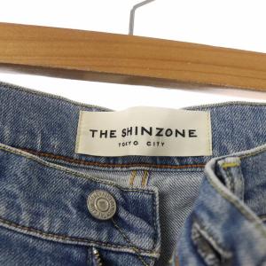 Shinzone デニムパンツ ジーンズ テーパード 34 青 ブルー