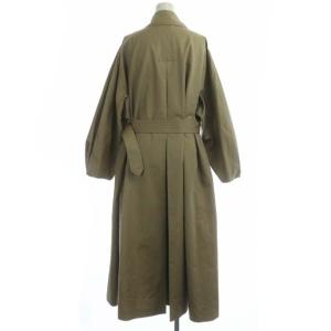 Ameri VINTAGE 22SS TURKEY ORGANIC FLARE TRENCH COAT フレア ロング