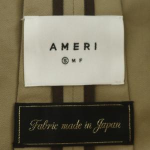 Ameri VINTAGE 22SS TURKEY ORGANIC FLARE TRENCH COAT フレア ロング
